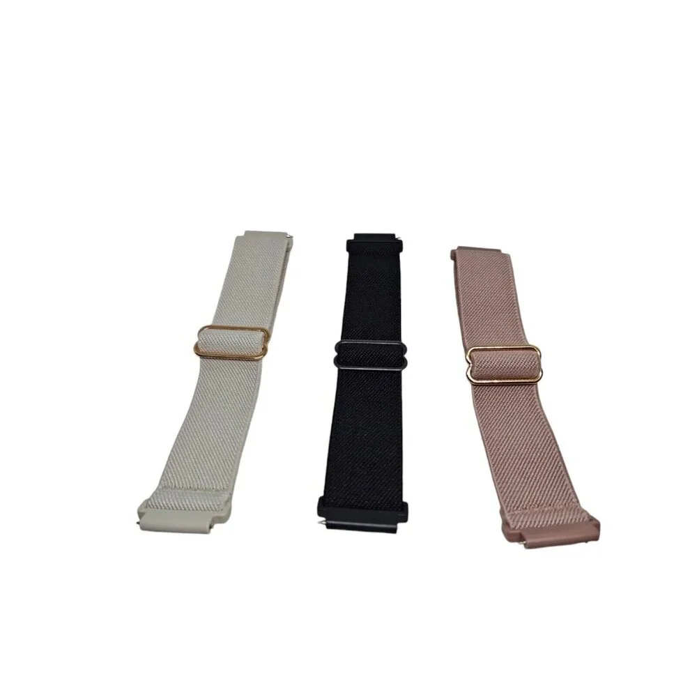 22mm Woven Nylon Sport Loop Watch Band Strap W/ Quick Release Spring Pins